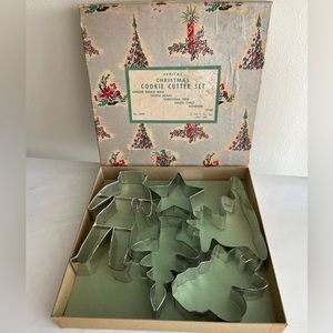 Vintage Christmas Cookie Cutters - Veritas Stainless Steel Cookie Cutters